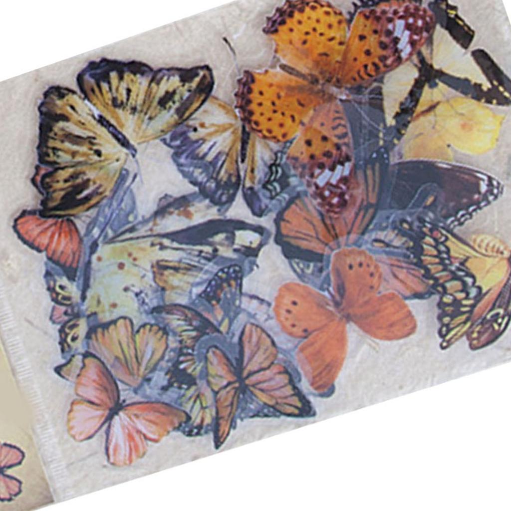 40 листов наклеек винтажные самоклеящиеся наклейки из ПЭТ для блокнотов-скрапбуков