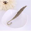 2Pcs Feather Bookmark Metal Book Mark Page Reading DIY Gifts Stationery for Home Study School Office