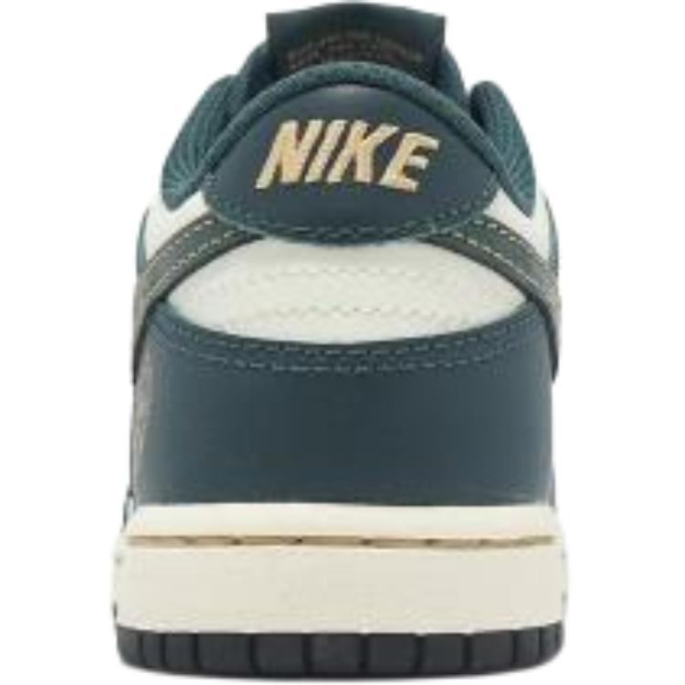 Nike Dunk Low PS Deep Jungle Детские кроссовки Зеленый Бледно-слоновая кость Винтажный-зеленый FB9108-301