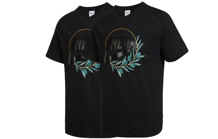 Nike T Shirts Men's Crew Neck Moderate Straight Fit DQ1868-010