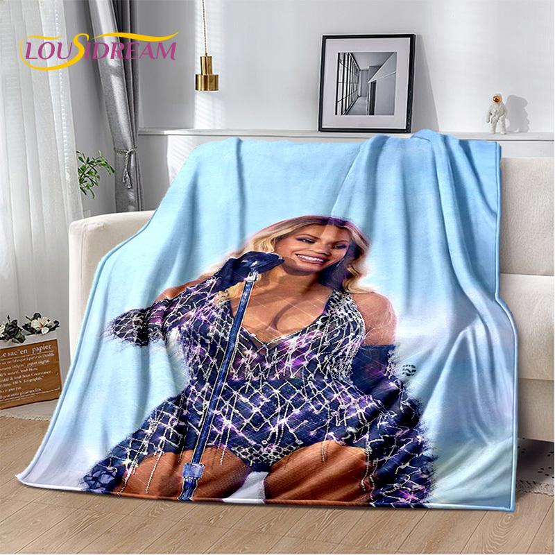 3D Последнее одеяло Бейонсе Жизель Ноулз, Мягкое плюшевое одеяло, Фланелевое одеяло, Плед для гостиной, спальни, кровати, дивана, Покрытие для пикника