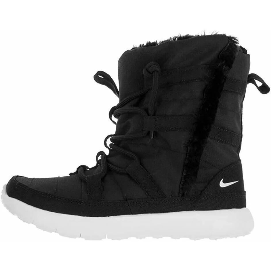 Nike Roshe One Anti Kick And Abrasion Resistant High top Toddler Shoes Black Infant And Toddler 807741-001