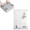 2Pcs Space Saver Hand Roll Vacuum Bags Reusable Luggage Vacuum Storage Bag  for Travel