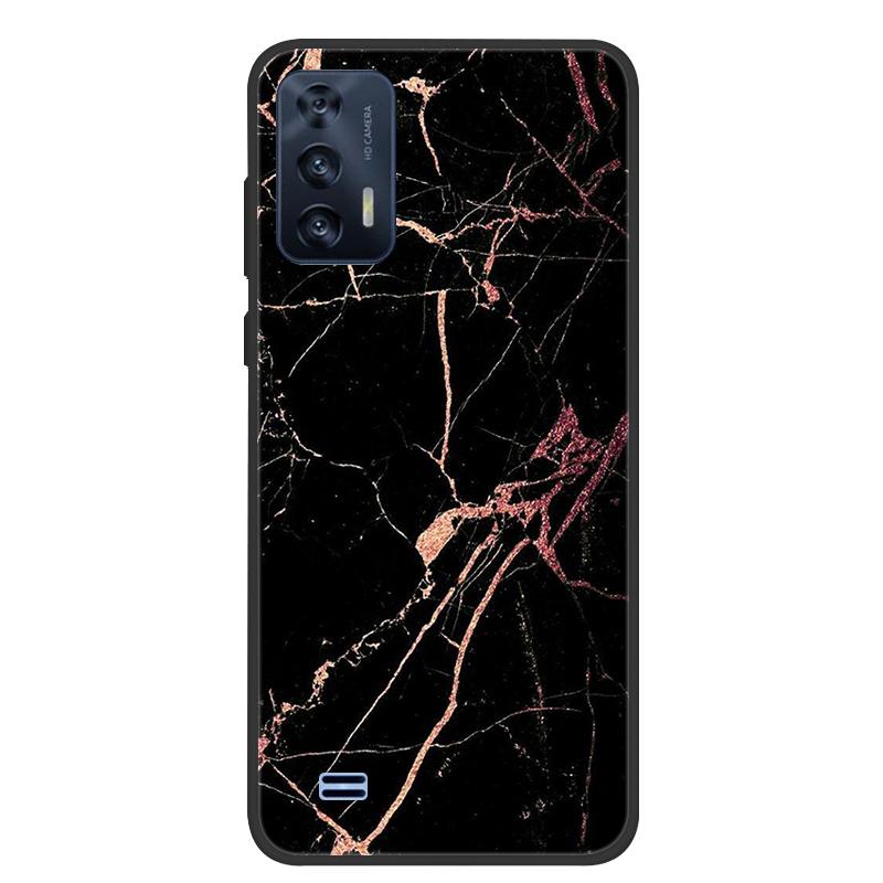 For OUKITEL C31 Case Butterfly Painted Soft Black Silicone Bumper Phone Cover for Oukitel C31 C 31 OukitelC31 Case Coque Fundas