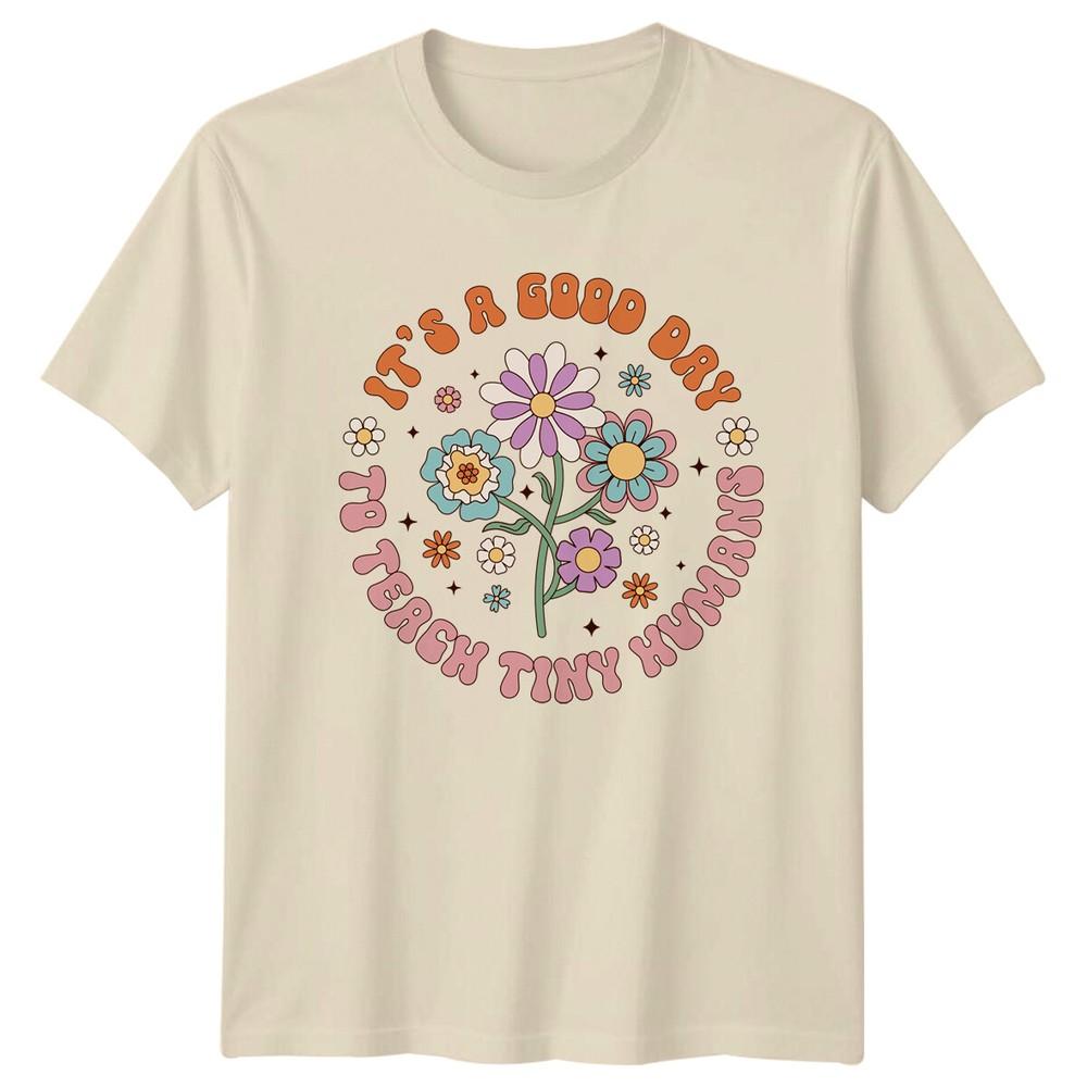 Its A Good Day To Teach Tiny HuUnisexs Teacher Floral TShirt a