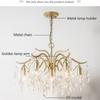 Светодиодная хрустальная люстра современный минималистский ретро новый светильник для гостиной спальня креативное искусство филиал освещение люстра