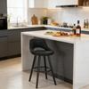 Chic Bar Stool, Dining Chair, Multifunctional Chair, Backrest for Dining Chairs, for Kitchens, Bars, Jewelry Stores (Only One Bar Stool Included)