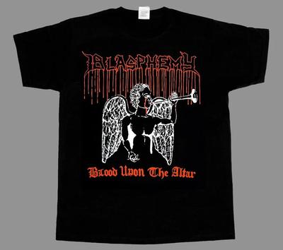 Футболка Blasphemy Кровь на Алтаре S-5XL Унисекс Футболка