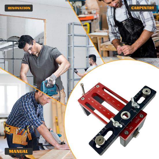 Регулируемый позиционер для установки дверцы шкафа, локатор для установки, устойчивый к коррозии многофункциональный монтажный кондуктор для дверцы шкафа для деревообработки