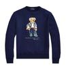 Fashion crew neck sweater men's polo long-sleeved pullover autumn casual bottoming shirt