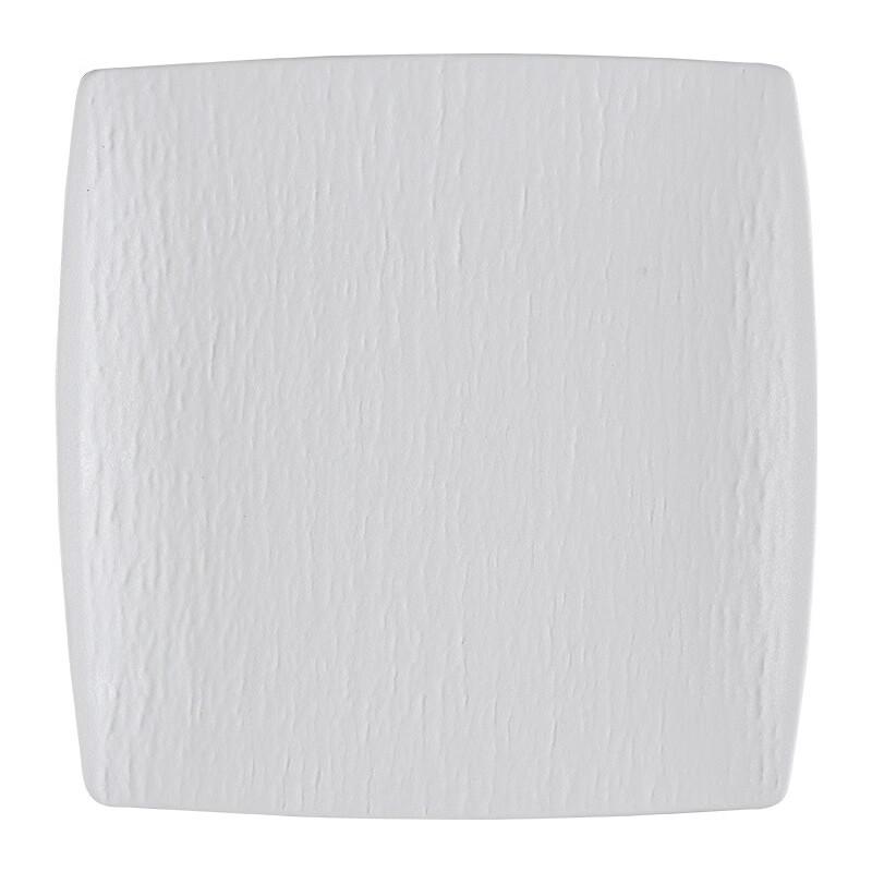 Nordic Ceramic Stone Texture Square Dinner Plate