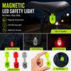 PVC Magnetic Safety Light LED Lighting Reflective Clip Light New LED Warning Light  Night Cycling