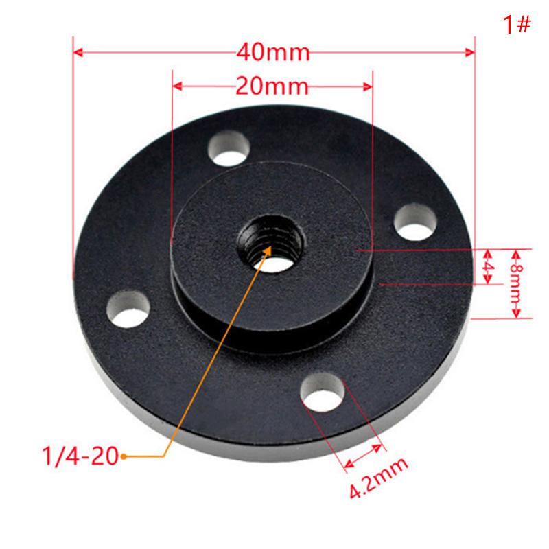 Hot Shoe Mount Adapter, Metal Thread Screw Nut Tripod Bracket, Camera Flash Bracket Accessories