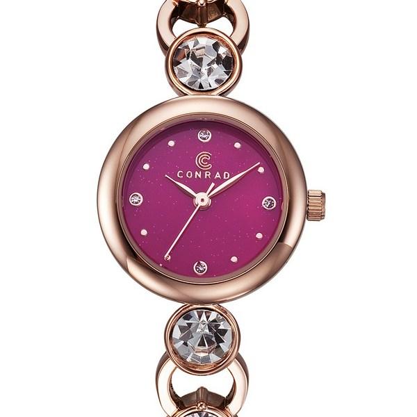 [Conrad] Серия CD012WM-Женские металлические часы,Популярные корейские часы