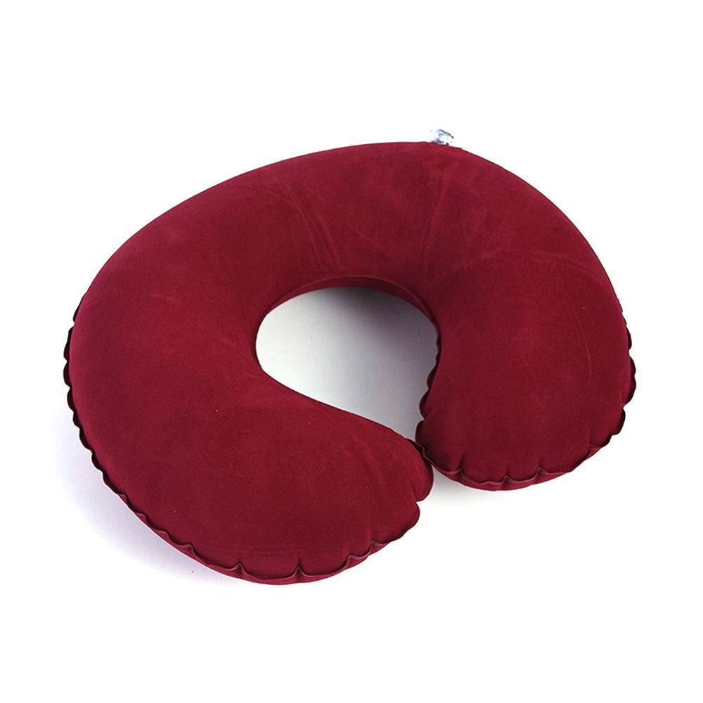 Travel Inflatable Neck Support Neck Cushion Neck Pillow Sleeping Pillow Office Nap Soft Pillow