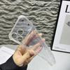Противоударный прозрачный чехол со блестками для iPhone 17 Pro Max Air 16E 16 E 15 Plus 14 Pro 13 12 11 17Pro Женские чехлы для телефонов Аксессуары