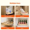 Pull Out Cabinet Organizer Soft Close Slideout Shelf Wood Drawer 17"Wx21"D