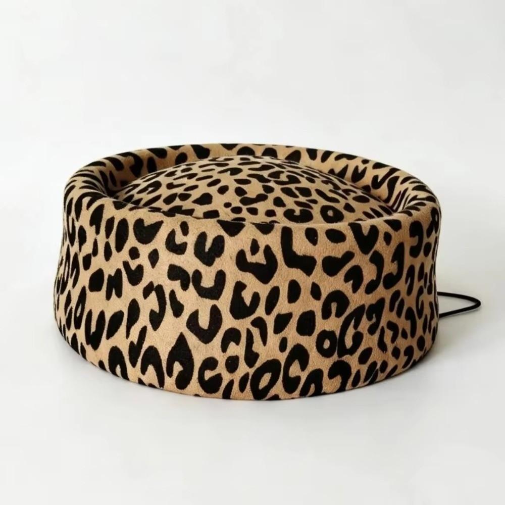 Felt French Top Cap Round Shape Painter Beret Elegant Women Fashion Hat Ladies Occasion