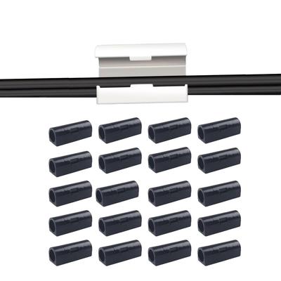 Кабель Neyiem Cable Wall для скрытого прочного съемного кабеля, электрический провод, органайзер, черный зажим, фиксация, хранение, автомобили, проводка, двухсторонний