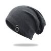Шапка мужская ZENZERO вязаная с кольцом, Сезон, (Темно-серый)