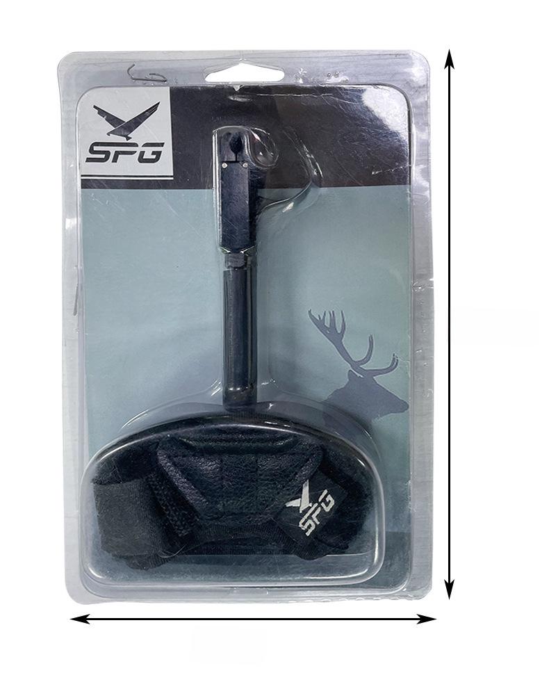 360° Rotating Composite Pulley Bow Wrist Release for Archery