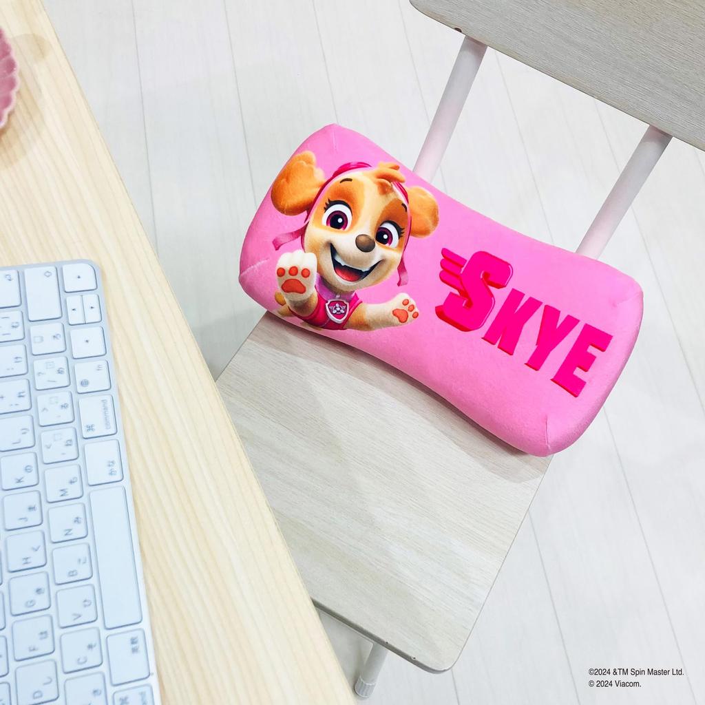 MORIPiLO Morishita Paw Patrol подушка с эффектом памяти 16x33x8 см поддержка талии поддержка спины мягкая игрушка подушка небесно-розовая 4621464