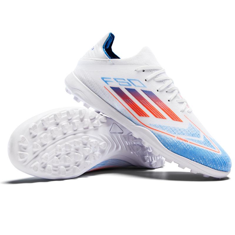 Мужские низкие молодежные бесшовные плетеные футбольные бутсы для тренировок