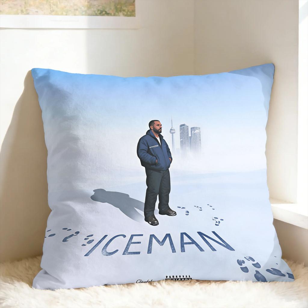 Pillow Cover Iceman D-Drake Album Cute Funny Pillow Case For Chair Sofa Home Decor Pillowcases