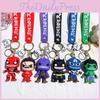 Unique Superhero Keychain Dark Version Featuring Captain America Hulk Batman Iron Man