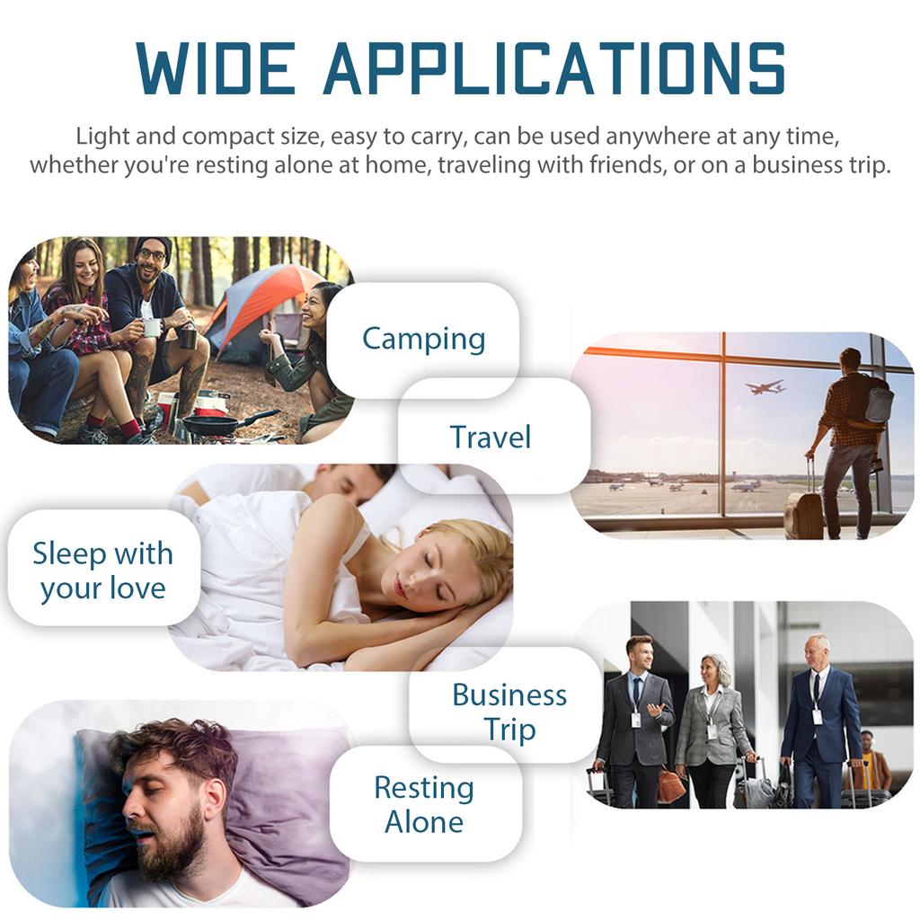 Dura MOBI C807 Bone Conduction Speaker Sleeping Pillow Speaker BT5.0 Mini Sound Box with Microphone