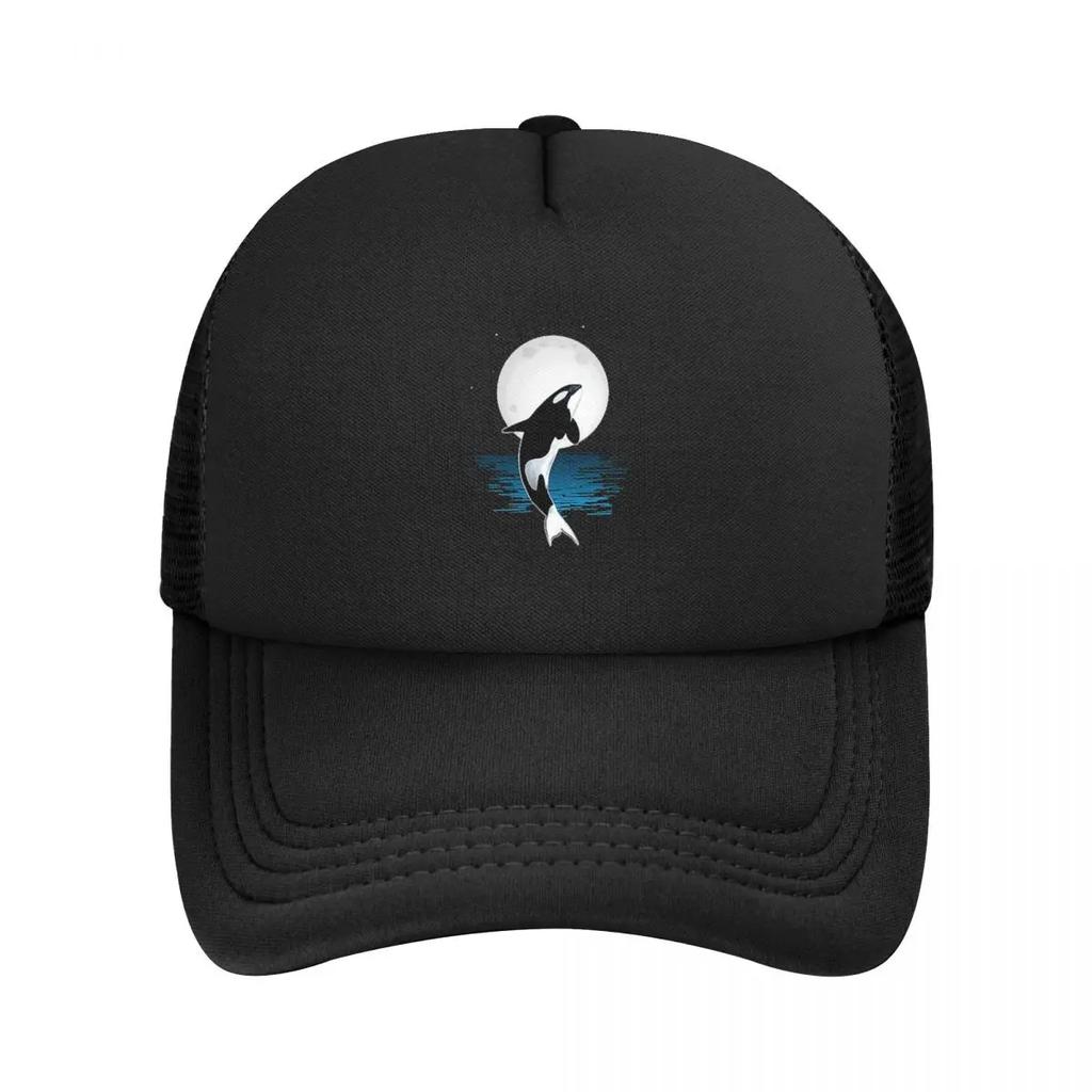Косатка Водный Морской Океан Топы Футболки Косатка Сетчатые Бейсболки Snapback Модные Бейсболки Повседневные Кепки Для улицы Унисекс