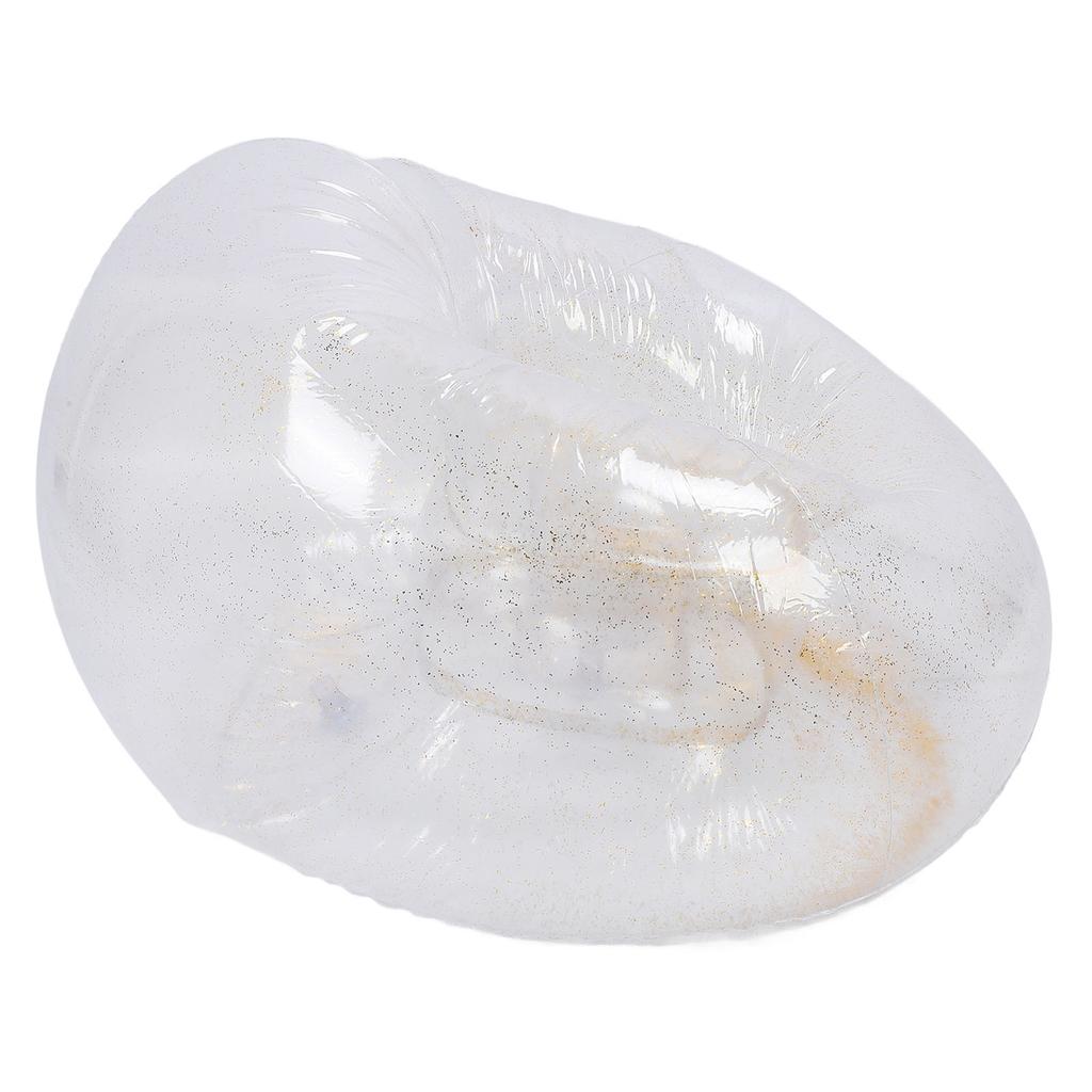 Надувное кресло Удобное Расслабляющее Прозрачное Эргономичное Компактное ПВХ Надувной диван-кресло Золотой