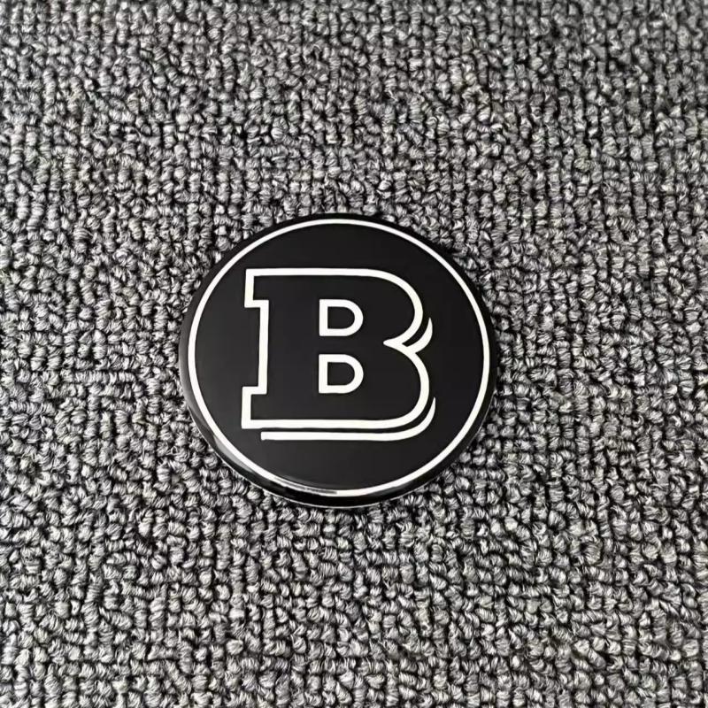 4 шт. 56 мм Наклейки на колпачки ступиц колес автомобиля Аксессуары для Mercedes Benz Brabus AMG Smart Maybach W205 W203 W206 W108 W124 W126