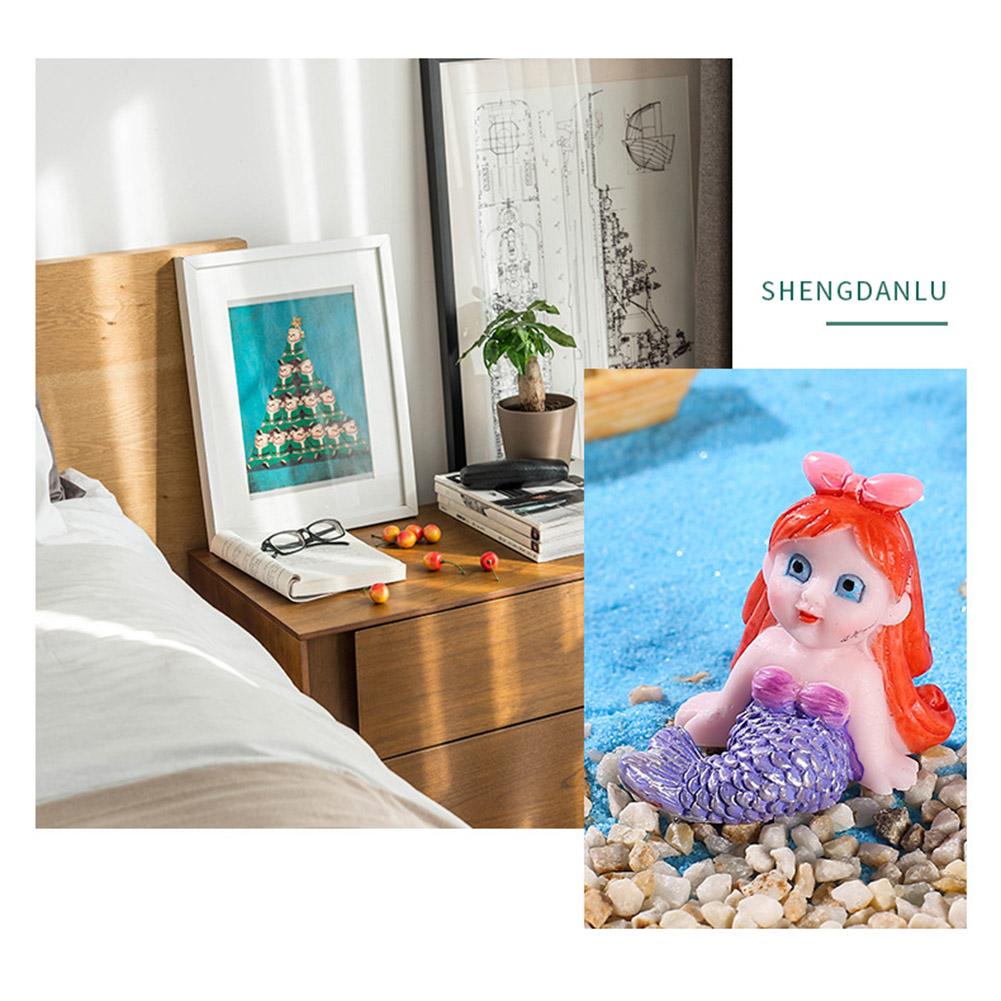 4pcs  Princess Landscape Ornaments Creative Resin Crafts For Fish Tank Aquarium Decoration