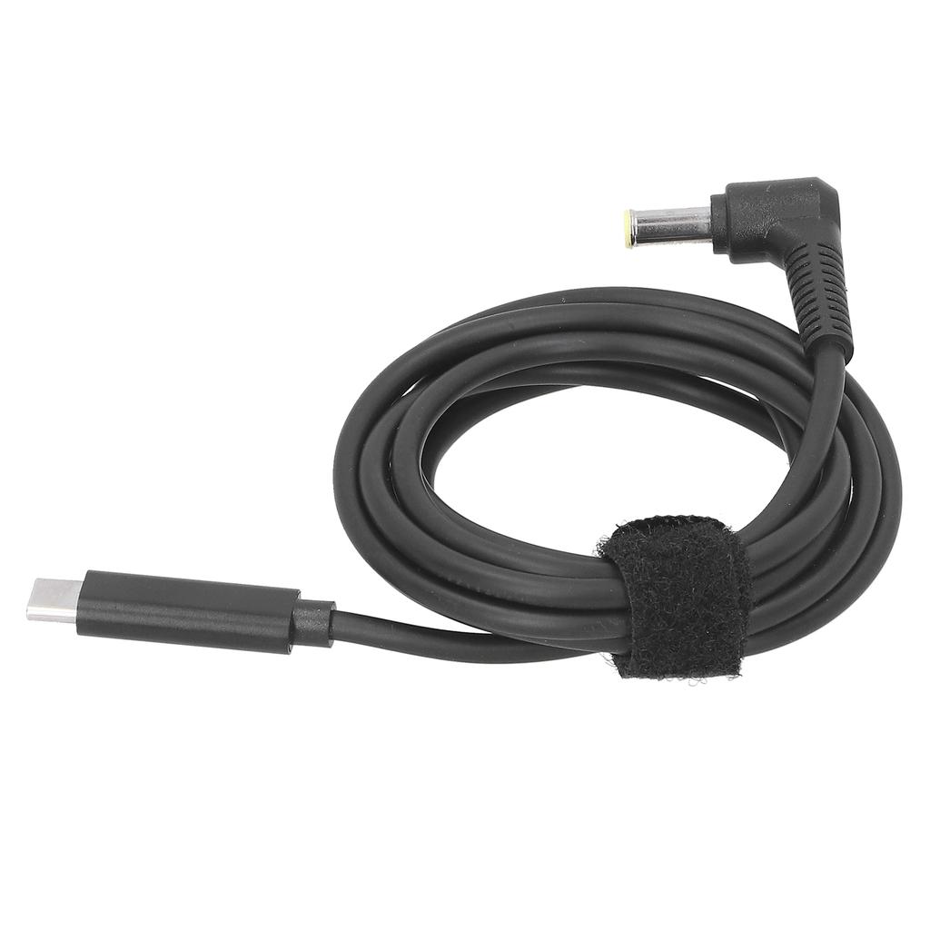Кабель-адаптер питания USB Type-C (папа) на DC 5.0 x 1.0 мм (папа) для компьютера, ноутбука