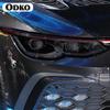 Защитная пленка для фар автомобиля Черная Защитная пленка Клейкая пленка TPU Наклейка Для Volkswagen VW Golf 8 MK8 R Line GTI   Accesso