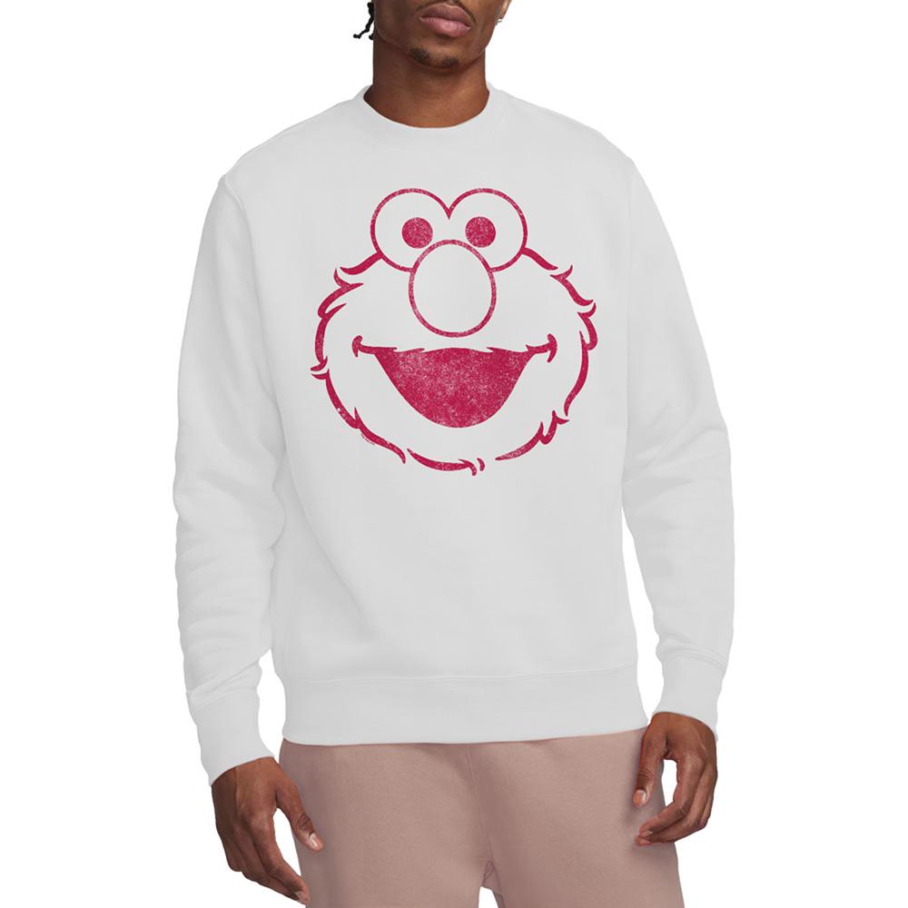 Sesame Street Unisex Adult Elmo Mono Sweatshirt