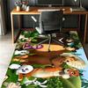 Masha and The Bear Pattern Rug, Indoor/Outdoor Mat, for Picnic, Gameroom, Bedroom, Office, Living Room, Home Decor Carpet, Birthday Gift