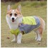 Waterproof and dirt proof dog clothes Medium and large dog raincoat Pet Husky Golden Chai dog border collie Samoye poncho