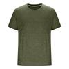Men's Summer Solid Color Round Neck Loose Short Sleeve Top Men's Casual Fashion Short Sleeve Tops