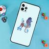 Мультяшный чехол для телефона с пуделем Для iPhone 17 Air 16 15 14 13 12 11 Pro Max 12 13 mini 15 16 Plus 16e Чехол Funda