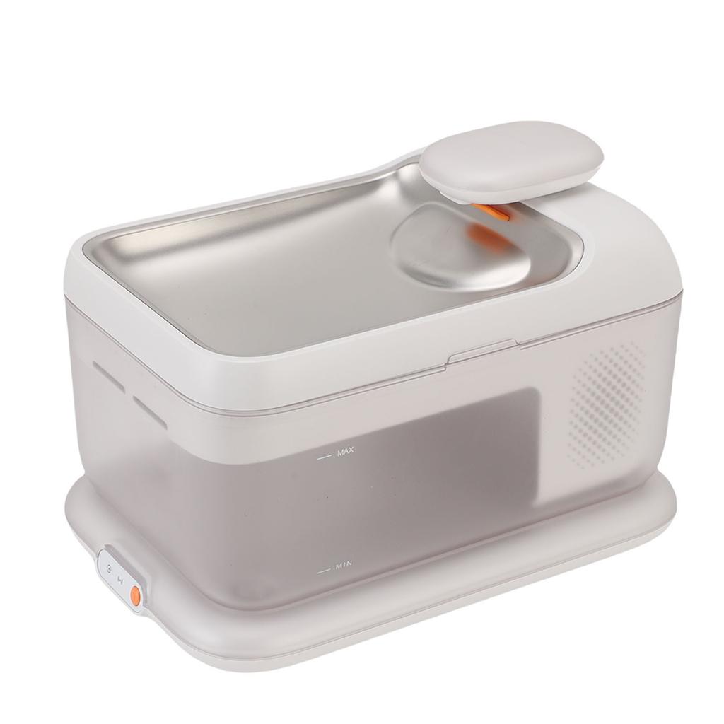 Фонтан для воды для кошек Беспроводной умный диспенсер для воды для домашних животных Нержавеющая сталь 4,5 л Большая миска для воды для собак