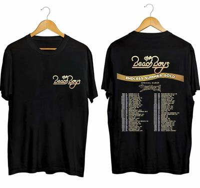 Beach Boys Endless Summer Gold Футболка Тур 2026 размер S-5XL
