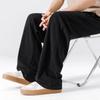 Baleno Men's Corduroy Wide-Leg Casual Pants