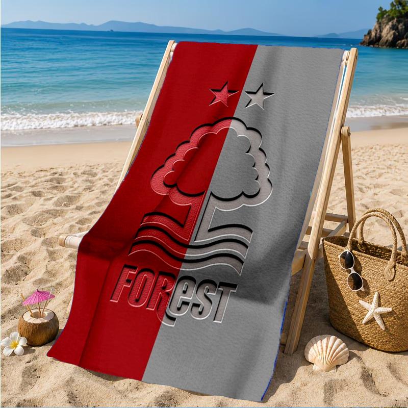 Adventure Mountains Printed Microfiber Beach Towel, Soft And Absorbent, Quick-Dry, Ideal for Summer Travel, Beach Essential, Swimming Pool