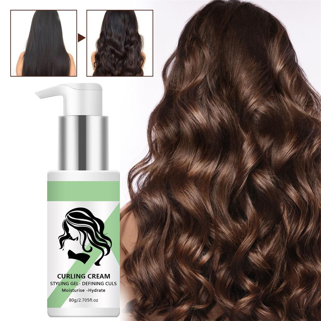Curling Elastin, Hair Care, Moisturizing, Lasting Styling Curling Projectile