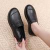 New Autumn Travel Shallow Mouth Soft Sole Casual Shoes Moccasin Mother Flat Shoes Soft And Light Casual Walking Shoes Size 35-41