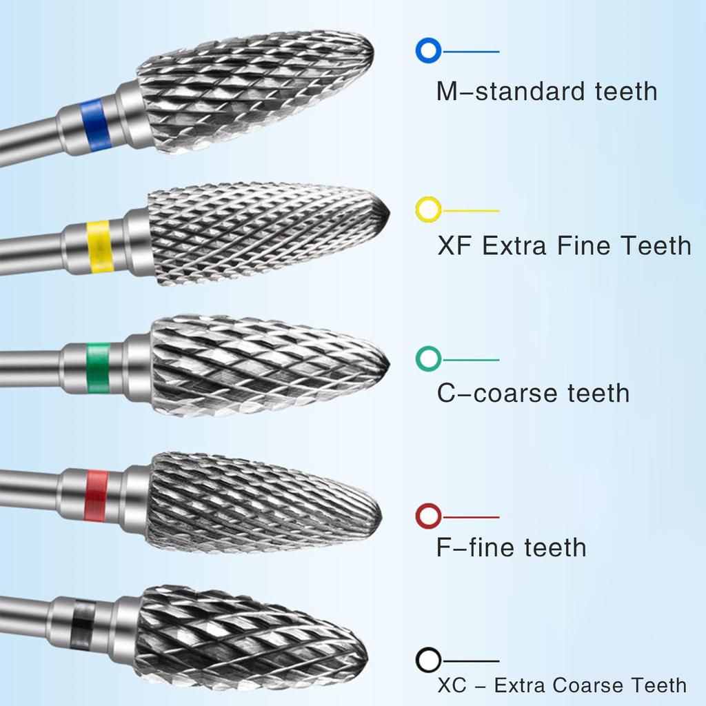 30 шт. алмазных насадок для удаления кутикулы с карбидным насадкой для домашнего салона, маникюра и педикюра с акриловыми/гелевыми ногтями