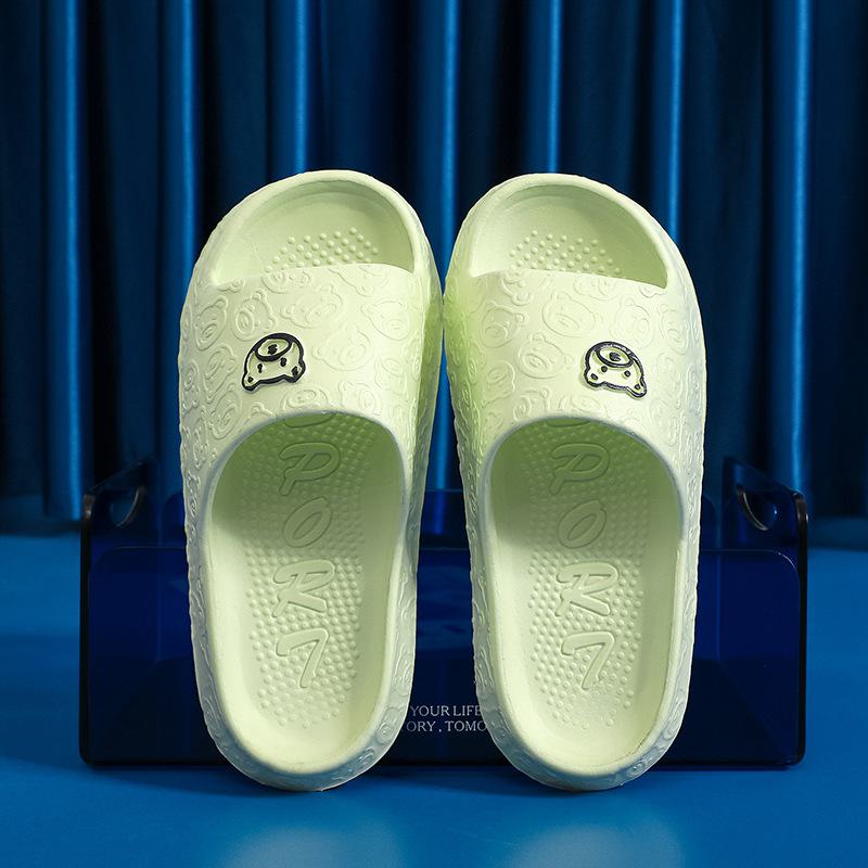 Утолщенные парные тапочки из ЭВА с нескользящей подошвой для использования дома и в ванной