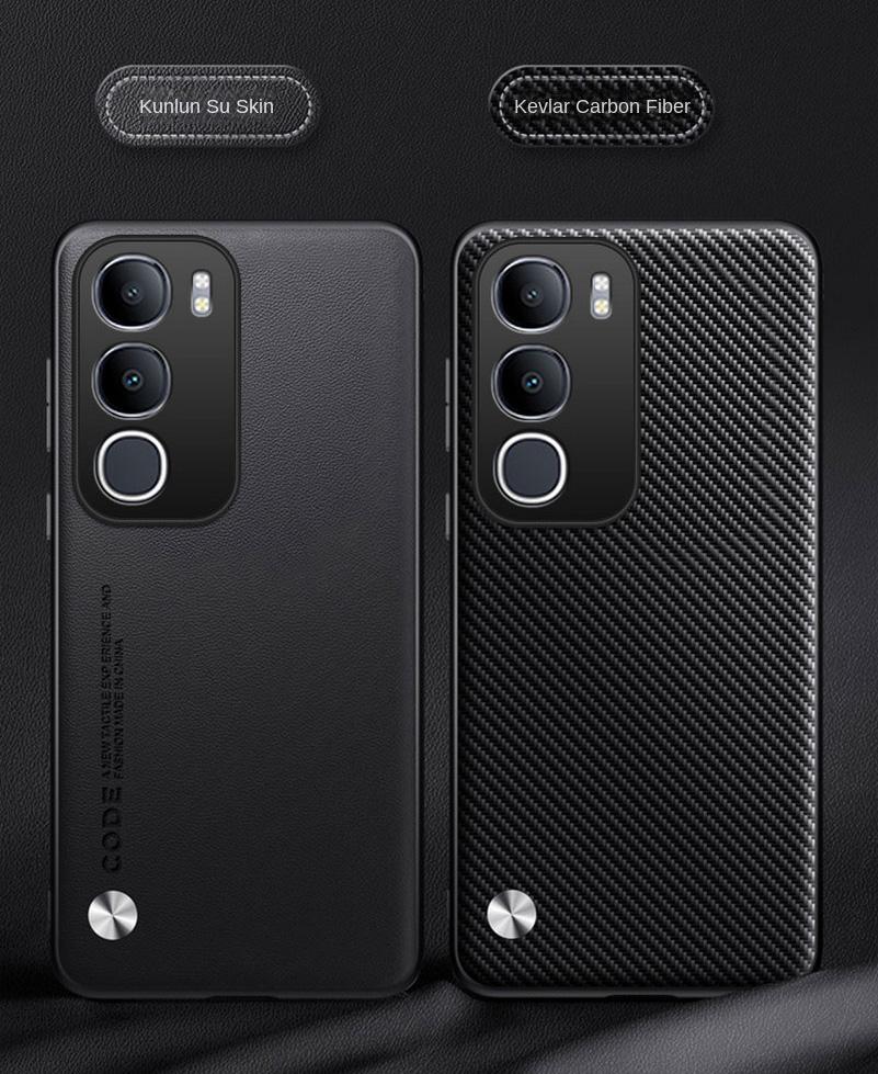 Однотонный кожаный чехол для VIVO Y50 5G Y29 Y39 Y04 Y19s Y37 Y03 Y28 Y18 Y17s vivo V50 Lite V40 V30 Pro Защитная крышка Fundas